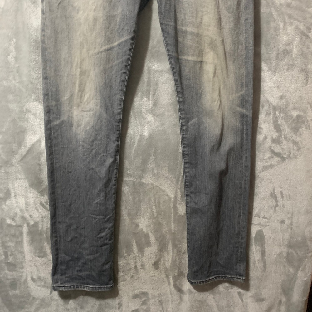 Adriano Goldschmied AG ED The Everett Slim Straight Grey Jeans 30x32.5 Mens - Picture 3 of 16